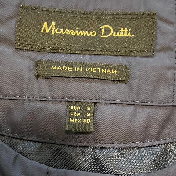 Elegant Massimo Dutti Jacket, Women, size S, navy blue, new with tags - Picture 4 of 7